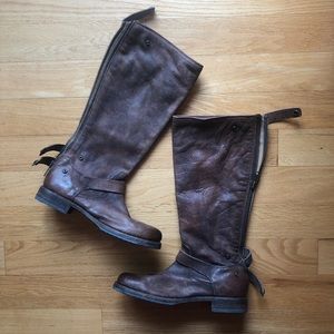 Frye Veronica boot size 11 Cognac
